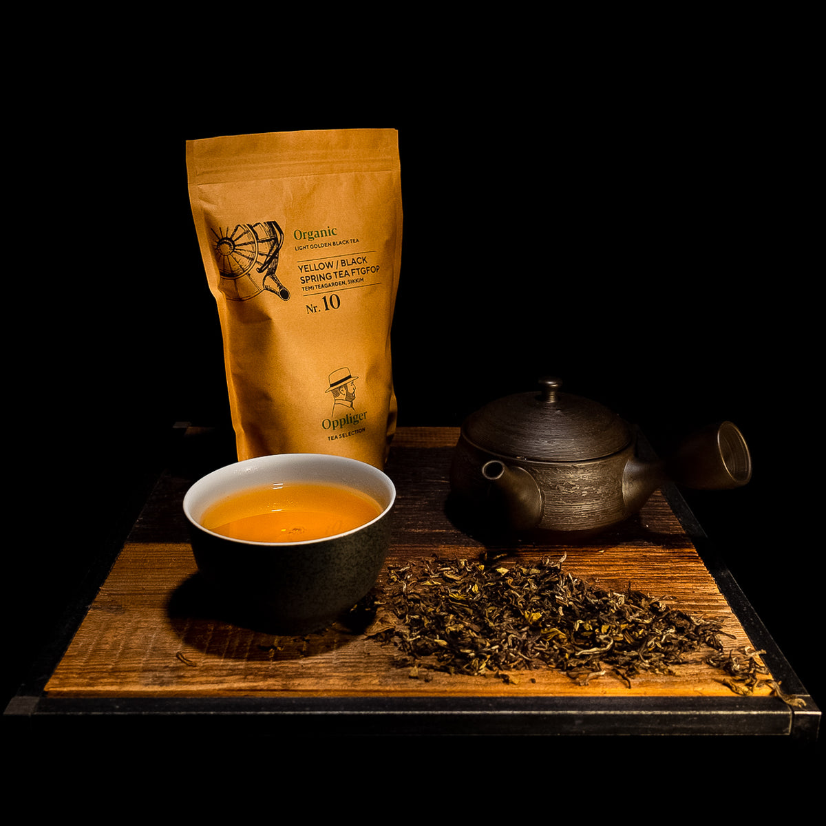 Nr.10 YELLOW/BLACK SPRING TEA FTGFOP, SIKKIM HIMALAYA 80g