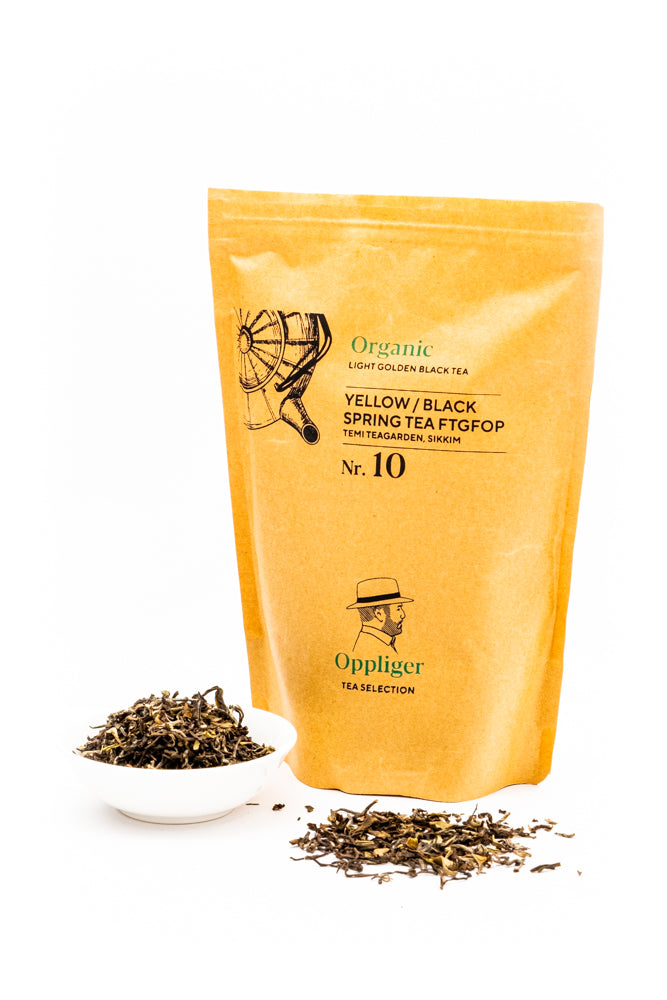 Nr.10 YELLOW/BLACK SPRING TEA FTGFOP, SIKKIM HIMALAYA 80g
